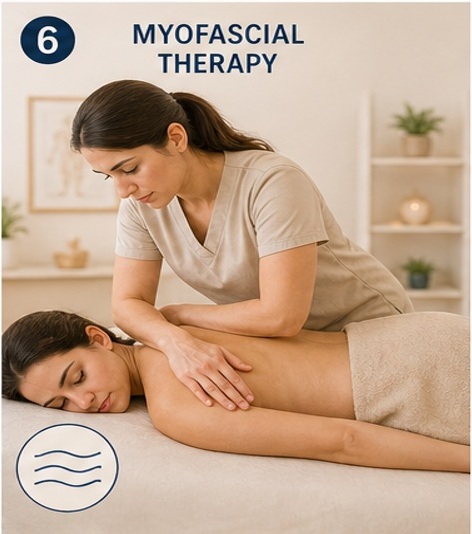 Therapist performing Mayofascial Release Techniques
