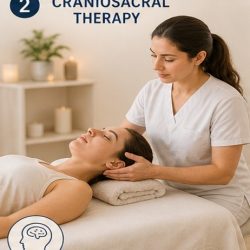 Therapist performing Manual Osteopathic Therapy