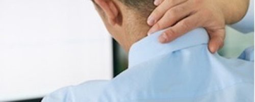 Neck pain patient treated with cupping therapy at prairie osteopath clinic in Regina SK